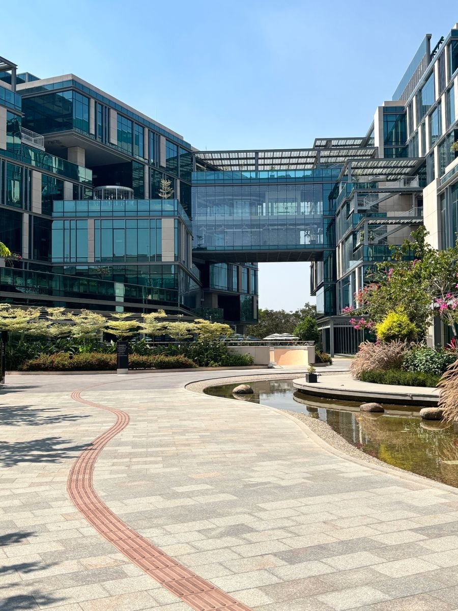 Modern commercial campus